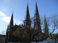 St. Lamberti-Kirche Oldenburg mit Markt
