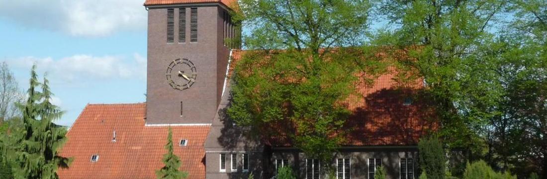 Header Auferstehungskirche Oldenburg und neuer Friedhof