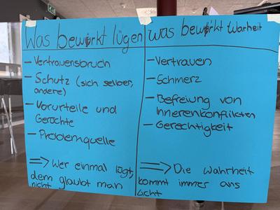 Was macht lügen / Was macht Wahrheit