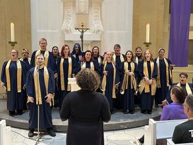CSD-Gottesdienst am 15.6.25 in St. Lamberti - Chor "Glad(e)makres"