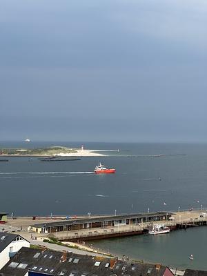 27.6.24 KoKo-Fahrt Helgoland 2024 Blick auf die Düne