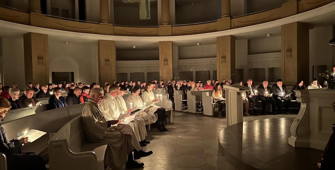 Header Was wir machen Osternacht Lambertikirche 2024