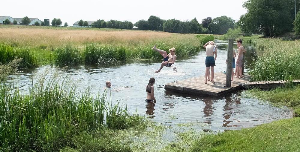 KoKo-Sommerfahrt 2023 Kongedalen Am Fluss