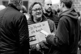 Foto vom Erinnerungsgang Oldenburg 2023