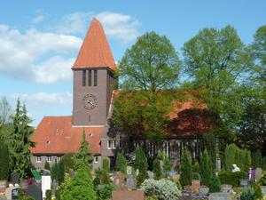 Auferstehungskirche Oldenburg und Neuer Friedhof