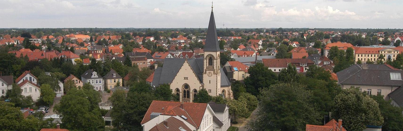 Header Garnisonkirche Oldenburg am Nordende der Peterstraße
