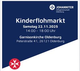Plakat Johanniter Kinderflohmarkt