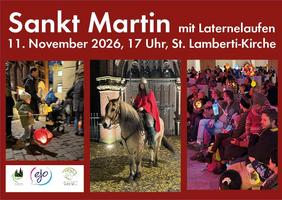 St. Martin zu Pferd und Laternelaufen