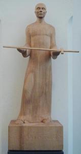 Holzfigur Hl. Lambertus