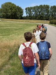 auf dem Weg zum Meer