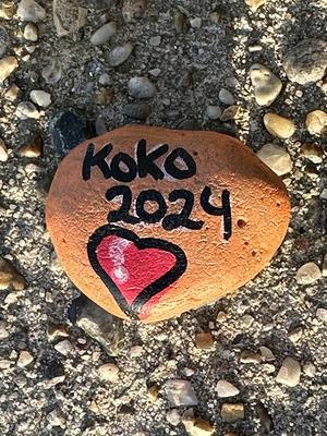 29.6.24 KoKo-Fahrt Helgoland 2024 Helgoland Herz
