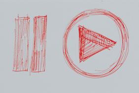 Zeichnung Pausenknopf