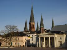 St. Lamberti-Kirche Oldenburg im Morgenlich 2015